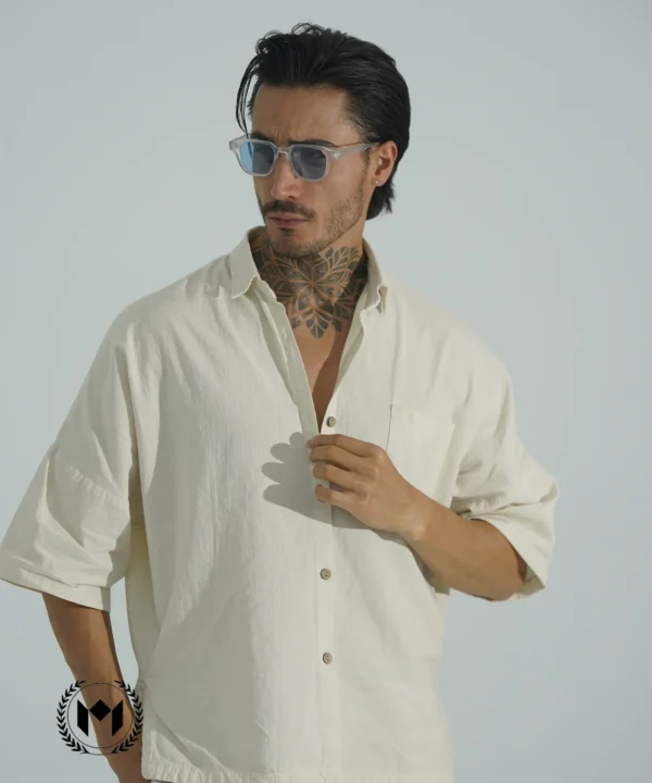 عینک مردانه شفاف کد 0008 - Image 2