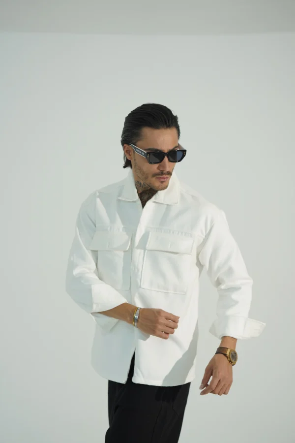 پیراهن مردانه فوتر کد 3006 - Image 7