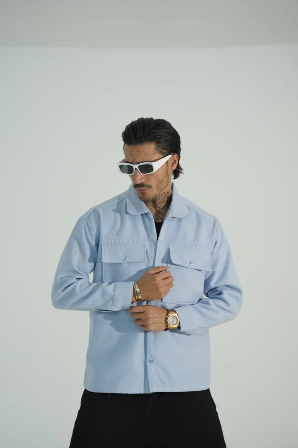 پیراهن مردانه فوتر کد 3006 - Image 9