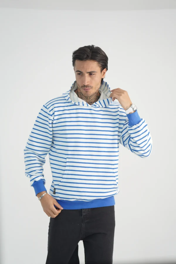 هودی سه نخ  رینگری مردانه کد 3042 - Image 3