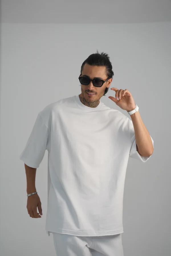 تیشرت پنبه دو رو مردانه کد 2005 - Image 6