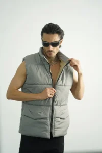 پافر مردانه جیب پاکتی کد 3043-2