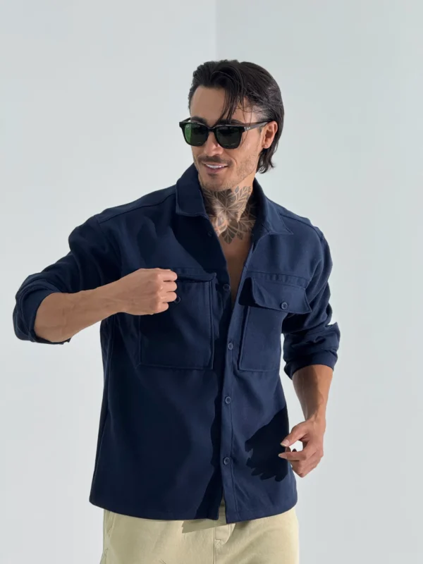 پیراهن مردانه فوتر کد 3006 - Image 17