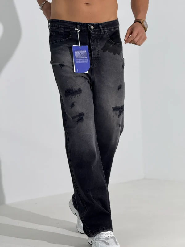 شلوار جین بگ مردانه کد 0006-6 - Image 3