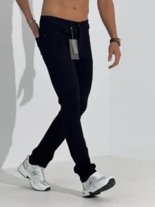 شلوار جین راسته مردانه کد 20808-1