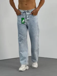 شلوار جین بگ مردانه کد 0006-13