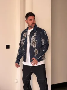 کت جین کاستوم شده کد3038-3