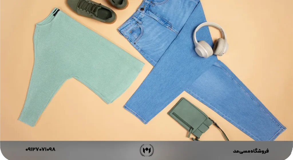 شلوار لی آبی با چی ست میشه؟ 14 شلوار لی آبی با چی ست میشه؟