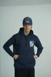 هودی اسپان مردانه مدل گل کد 3030-3