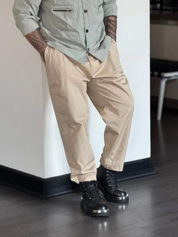 شلوار کتان کاغذی مام استایل - Image 5