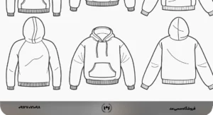 جدول سایزبندی هودی مردانه