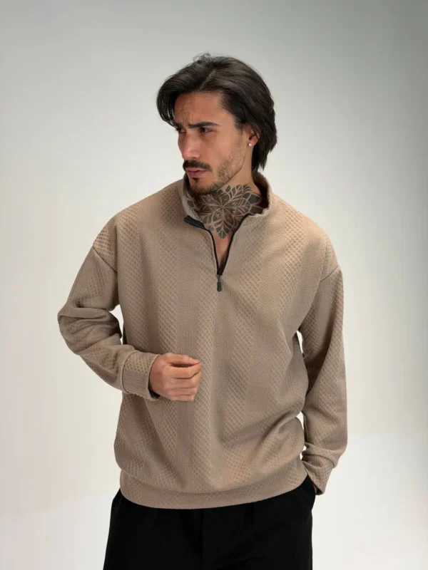 نیم زیپ مردانه کد 10362 - Image 5