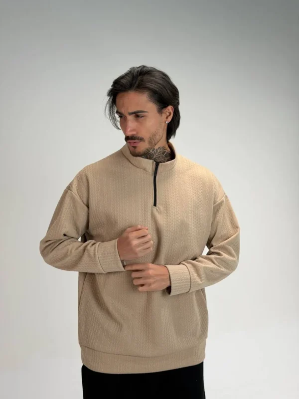 نیم زیپ مردانه کد 10362 - Image 7
