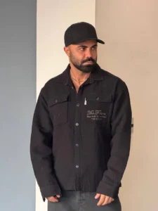 پیراهن مردانه گلدوزی کد 10169-6