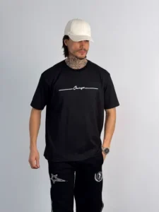 تیشرت مردانه گلدوزی کد 2002-1